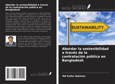 Portada del libro de Abordar la sostenibilidad a través de la contratación pública en Bangladesh