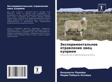 Buchcover von Экспериментальное отравление овец куприем