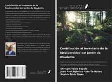 Portada del libro de Contribución al inventario de la biodiversidad del Jardín de Gbadolite