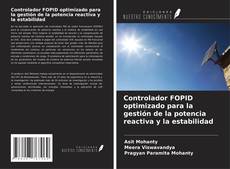 Buchcover von Controlador FOPID optimizado para la gestión de la potencia reactiva y la estabilidad