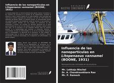 Capa do livro de Influencia de las nanopartículas en Litopenaeus vannamei (BOONE, 1931) 