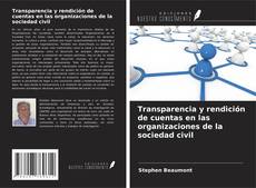 Couverture de Transparencia y rendición de cuentas en las organizaciones de la sociedad civil
