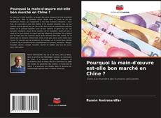 Capa do livro de Pourquoi la main-d'œuvre est-elle bon marché en Chine ? 