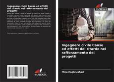 Buchcover von Ingegnere civile Cause ed effetti del ritardo nel rafforzamento dei progetti