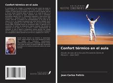 Confort térmico en el aula kitap kapağı