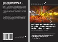 Portada del libro de Guía contemporánea para la redacción de proyectos, tesis y disertaciones