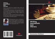 Обложка Writing journalistic and literary