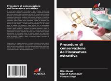 Bookcover of Procedure di conservazione dell'invasatura estrattiva