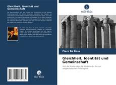 Обложка Gleichheit, Identität und Gemeinschaft