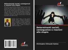 Buchcover von Determinanti sociali, conseguenze e reazioni allo stupro