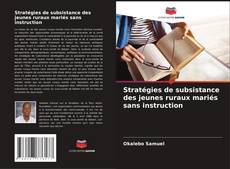 Stratégies de subsistance des jeunes ruraux mariés sans instruction kitap kapağı