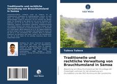 Borítókép a  Traditionelle und rechtliche Verwaltung von Brauchtumsland in Samoa - hoz