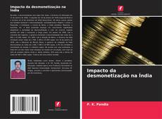 Portada del libro de Impacto da desmonetização na Índia