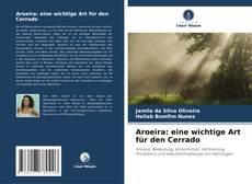 Couverture de Aroeira: eine wichtige Art für den Cerrado