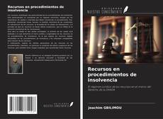 Portada del libro de Recursos en procedimientos de insolvencia