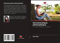 Herméneutique philosophique kitap kapağı