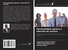 Buchcover von Personalidad, género y elección de carrera
