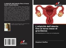 Buchcover von L'atipicità dell'aborto fino al terzo mese di gravidanza