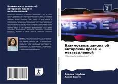 Buchcover von Взаимосвязь закона об авторском праве и метавселенной