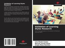 Borítókép a  Validation of Learning Styles Research - hoz