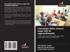 Buchcover von Convalida della ricerca sugli stili di apprendimento