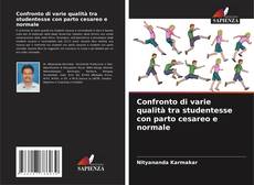 Buchcover von Confronto di varie qualità tra studentesse con parto cesareo e normale