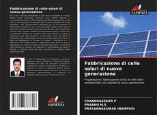 Buchcover von Fabbricazione di celle solari di nuova generazione