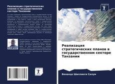 Capa do livro de Реализация стратегических планов в государственном секторе Танзании 