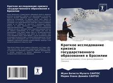 Краткое исследование кризиса государственного образования в Бразилии的封面