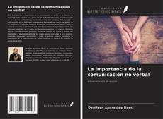 Portada del libro de La importancia de la comunicación no verbal