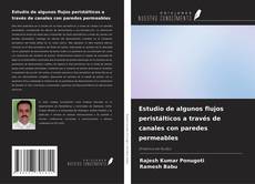 Buchcover von Estudio de algunos flujos peristálticos a través de canales con paredes permeables