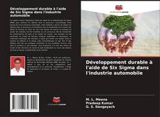 Capa do livro de Développement durable à l'aide de Six Sigma dans l'industrie automobile 