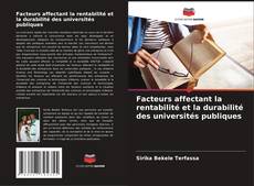 Facteurs affectant la rentabilité et la durabilité des universités publiques kitap kapağı