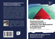 Capa do livro de Экологическая гидродинамика в низовьях Сан-Франциско и антропогенное воздействие 