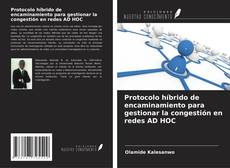 Copertina di Protocolo híbrido de encaminamiento para gestionar la congestión en redes AD HOC