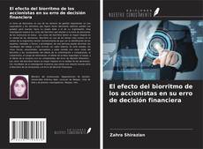 Capa do livro de El efecto del biorritmo de los accionistas en su erro de decisión financiera 