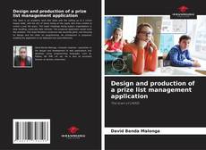 Couverture de Design and production of a prize list management application