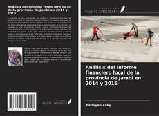 Capa do livro de Análisis del informe financiero local de la provincia de Jambi en 2014 y 2015 