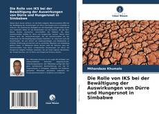 Couverture de Die Rolle von IKS bei der Bewältigung der Auswirkungen von Dürre und Hungersnot in Simbabwe