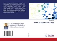 Capa do livro de Trends in Science Research 