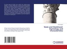 State and Statehood: Etymology and Characteristics kitap kapağı