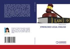 Couverture de STREMLINED LEGAL ENGLISH