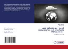 Capa do livro de Load balancing of cloud resources for real-time tasks management 