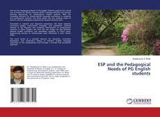 Capa do livro de ESP and the Pedagogical Needs of PG English students 