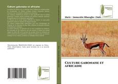 Capa do livro de Culture gabonaise et africaine 