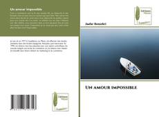 Bookcover of Un amour impossible