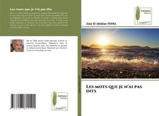 Buchcover von Les mots que je n'ai pas dits