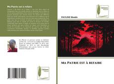 Ma Patrie est à refaire kitap kapağı