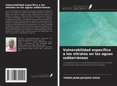 Copertina di Vulnerabilidad específica a los nitratos en las aguas subterráneas