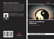 Copertina di Ethics of political behavior